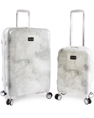 Bebe Lilah 2 Piece Set Suitcase With Spinner Wheels - Multicolor