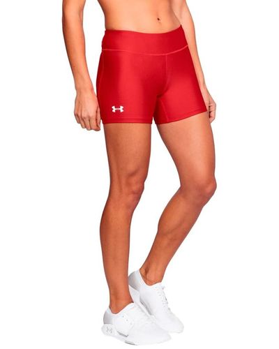 Under Armour Ua On The Court 4" Shorts Lg Red