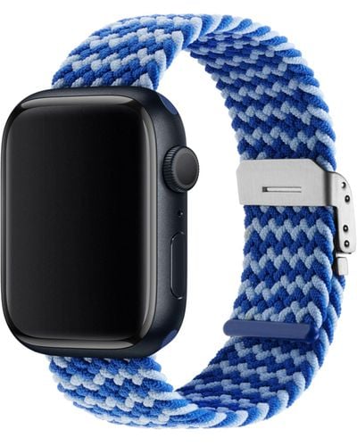 Ted Baker Blue & Light Blue Elastic Strap For Apple Watch®