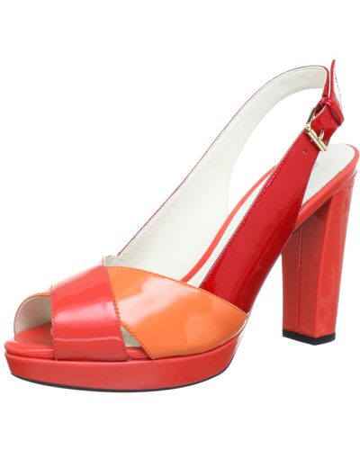 Geox Newegizia2 Sandal,red/coral/peach,35 Eu/5 M Us - Pink