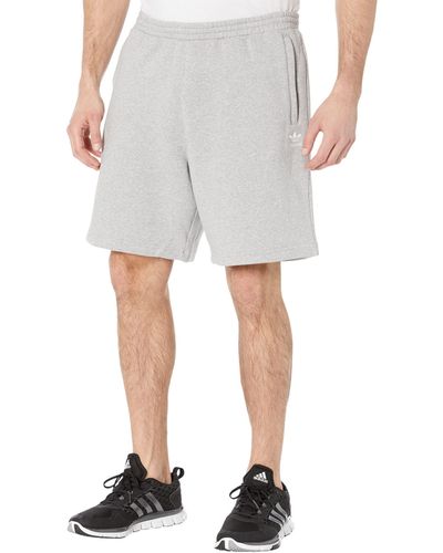 adidas Originals Big Tall Trefoil Essentials Shorts - Gray