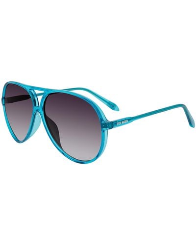 Steve Madden Female Sunglasses Style Decker Pilot - Black
