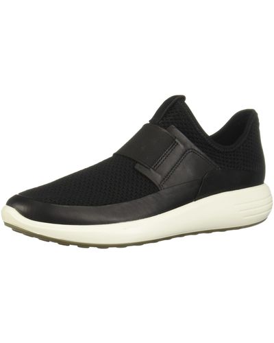Ecco S Soft 7 Runner Slip On Sneaker - Black