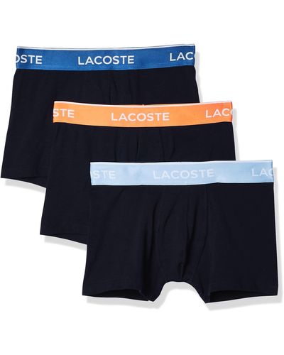 Lacoste Boxer Briefs 3-pack Motion Classic in Black for Men