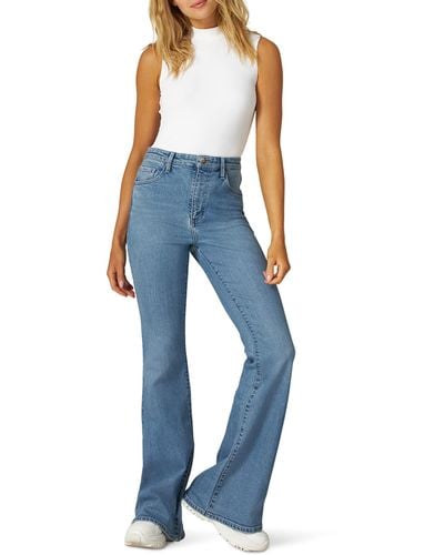 Lee Jeans High Rise Flare Jean - Blue