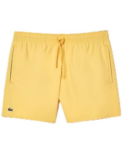 Lacoste Standard Core Swimsuit - Yellow