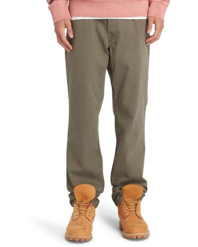 Timberland Washed Heavy Twill 5-pocket - Green