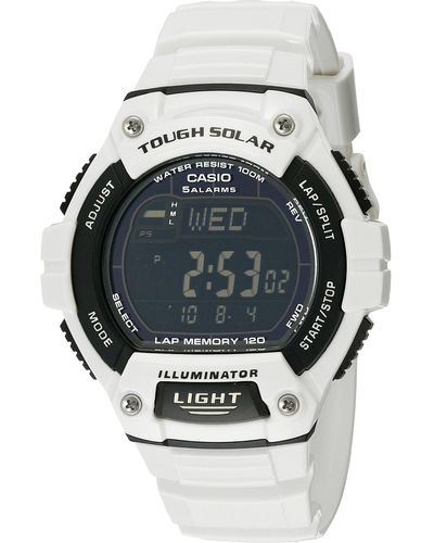 G-Shock Uomo w-s220 C-7bvcf bianco orologio
