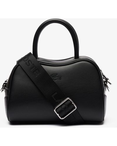 Lacoste Fashion Retro Mini Top Handle Bag - Black