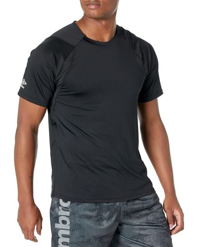 Umbro Training Short Sleeve Top Shirt - Black