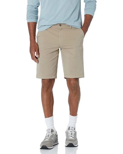 Goodthreads Slim-fit 11" Flat-front Comfort Stretch Chino Short - Natural