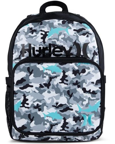 Hurley One And Only Backpack And Lunch Set - Blue