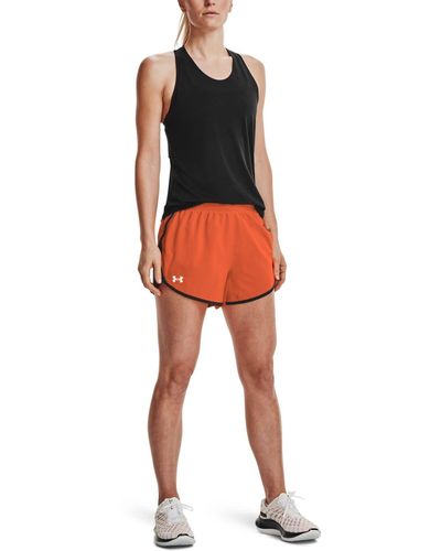 Under Armour Fly By 2.0 Running Shorts - Orange