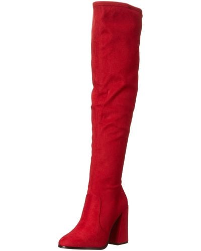 Jessica Simpson Brixten Over The Knee Boot - Red