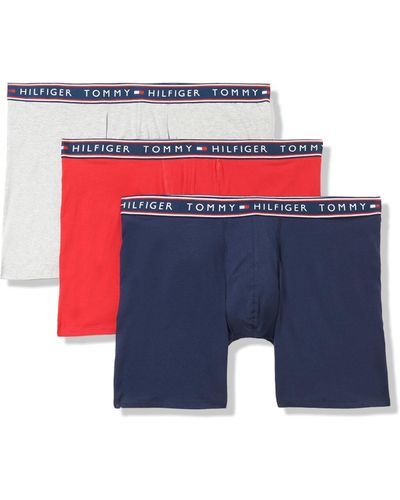 Tommy Hilfiger Cotton Stretch 3-pack Boxer Brief - Multicolor