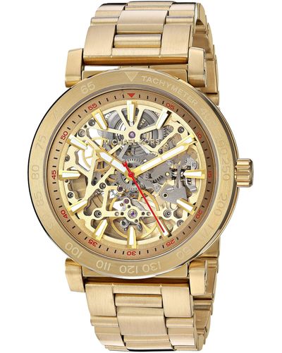 Michael Kors Halo Gold-Tone Watch MK9035 - Metallizzato