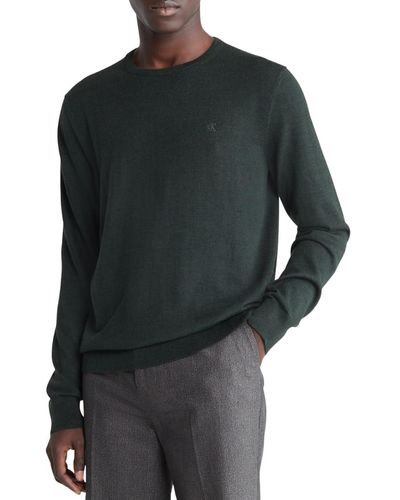 Calvin Klein Crew neck sweaters for Men | Online Sale up to 82% off | Lyst