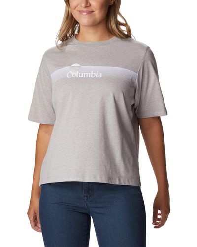 Columbia North Cascades Relaxed Tee T-shirt - Gray