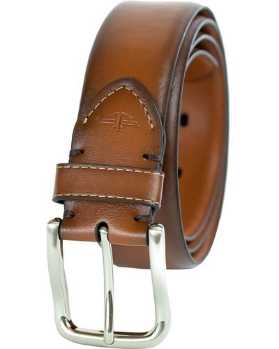 Dockers Casual Belt With Comfort Stretch,tan,medium - Brown