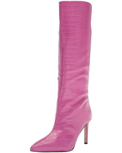 Guess Dayton Knee High Boot - Pink