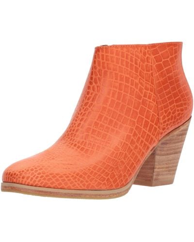 Rachel Comey Mars Ankle Boot - Orange