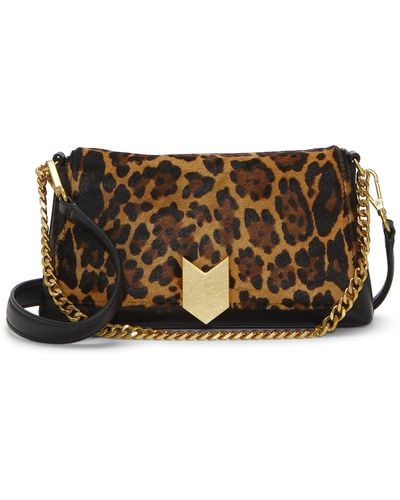 Vince Camuto Theon Flap Crossbody - Brown