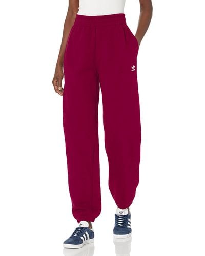adidas Originals Adicolor Essentials Fleece Sweatpants - Red
