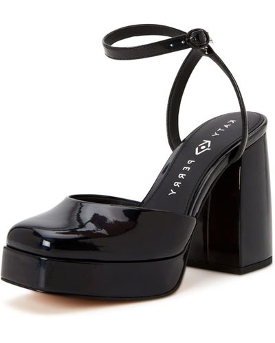 Katy Perry The Uplift Ankle Strap Pump - Black