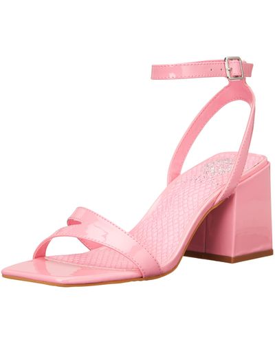 Vince Camuto Footwear Jarenn Block Heel Sandal Heeled - Pink