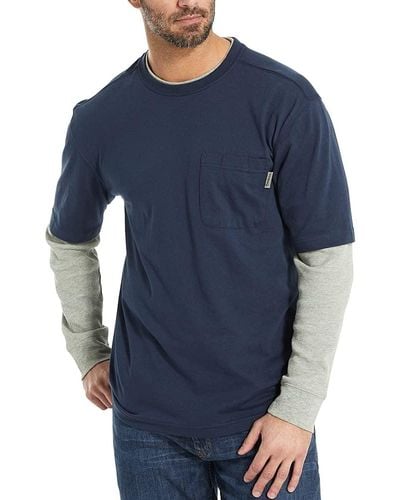 Wolverine Miter Tee Ii - Blue