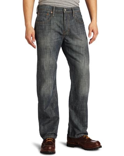 Levi's 569 Loose Straight Fit Jeans - Gray