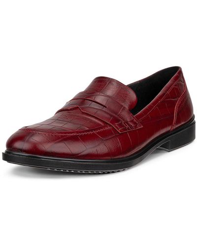 Ecco Dress Classic 15 Penny Loafer - Red