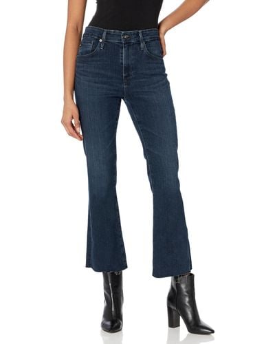 AG Jeans Farrah High Rise Crop Boot Jean - Blue