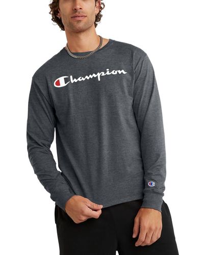 Champion Long-sleeve t-shirts for Men, Online Sale up to 69% off
