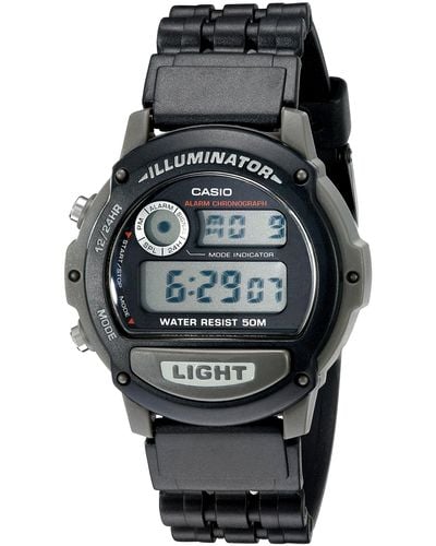 G-Shock W87h-1v Sports Black Wrist Watch - Multicolor