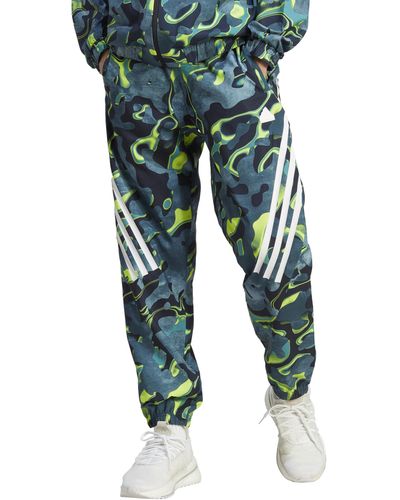 adidas Future Icon All Over Printed Pants - Green