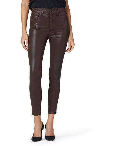 Joe's Jeans The Charlie Coated Ankle Jeans - Black