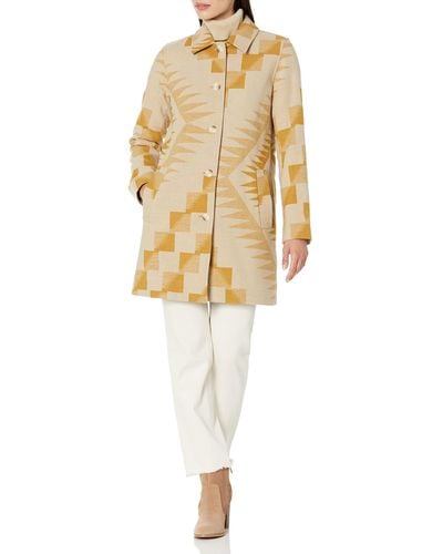 Pendleton Club Collar Wool Jacket - Multicolor
