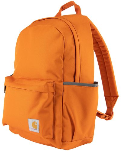 Carhartt 21l, Durable Water-resistant Pack With Laptop Sleeve, Classic Backpack - Orange