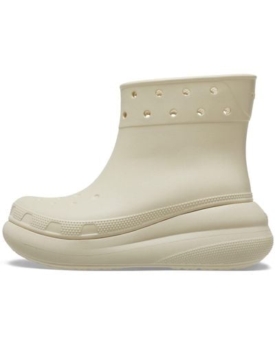 Crocs™ Classic Crush Rain Boots - Natural