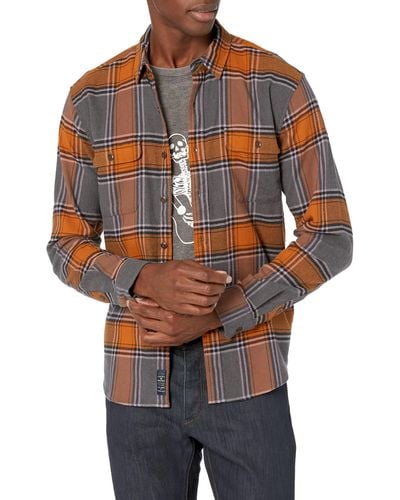 Lucky Brand Mens Humboldt Plaid Workwear T Shirt - Multicolor
