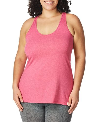 Champion Authentic Originals Triblend Jersey Swing Tank Top - Pink