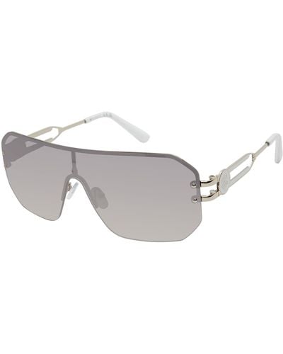 Rocawear R1553 Semi-rimless Metal Uv400 Protective Rectangular Sunglasses. Gifts For With Flair - Black