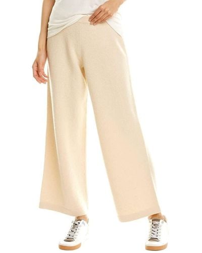 Vince Easy Wool & Cashmere-blend Sweater Pant - Natural