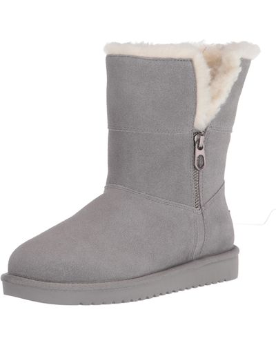 UGG Aribel Short Mid Calf Boot - Gray