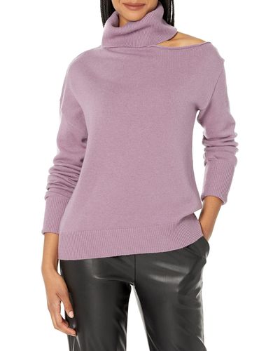 PAIGE Raundi Sweater With Turle Neck - Purple