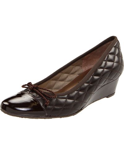 French Sole Deluxe Pump - Brown