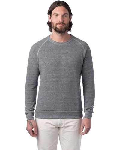 Alternative Apparel Champ Fleece Sweatshirt - Gray