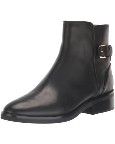 Cole Haan Hampshire Buckle Bootie Fashion Boot - Black
