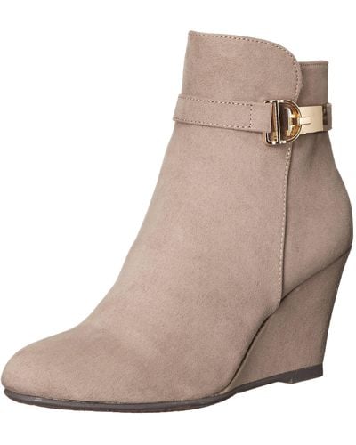 Chinese Laundry Cl By Victoria Wedge Bootie - Brown